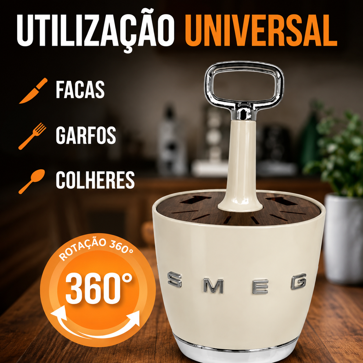 Utilização Universal - Facas, Garfos e Colheres